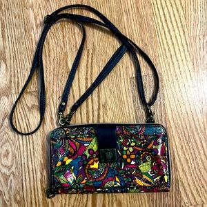 Sakroots crossbody wallet purse